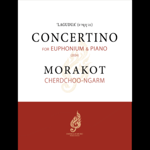 "Lagudua" (ลาฆูดูวอ) Concertino for Euphonium & Piano - Booklet